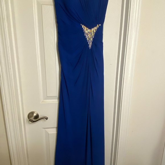 Blue formal dress - Picture 1 of 5